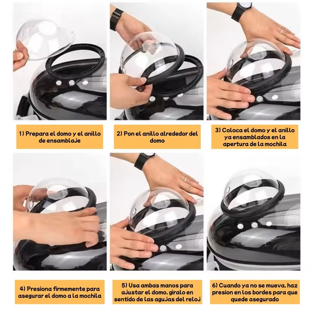 Mochila Capsula Para Mascotas