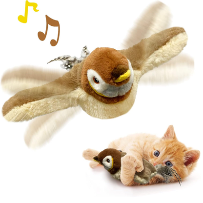 KreizyGo Flapping Sparrow – Touch-Activated Fun for Cats and Small Dogs