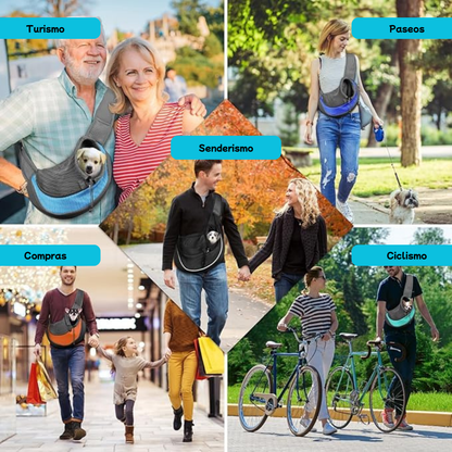 Bolso Cargador Canguro Mascotas