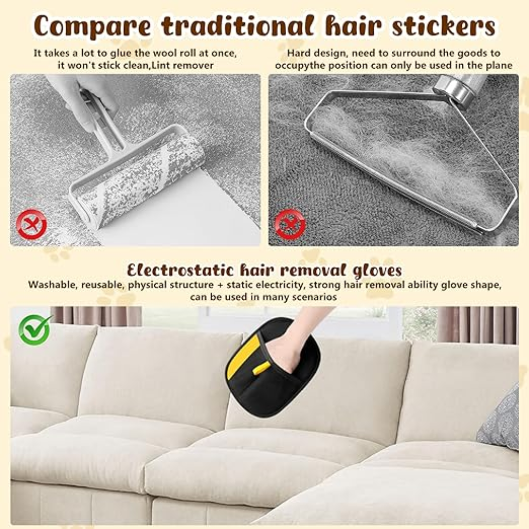 Pet Hair Removal Gloves