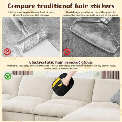 Pet Hair Removal Gloves