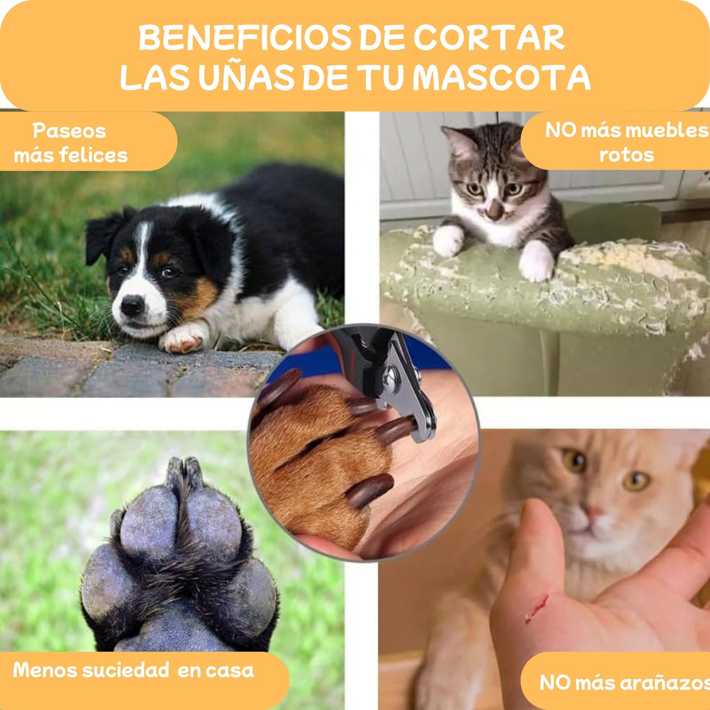 Corta Uñas para Mascotas