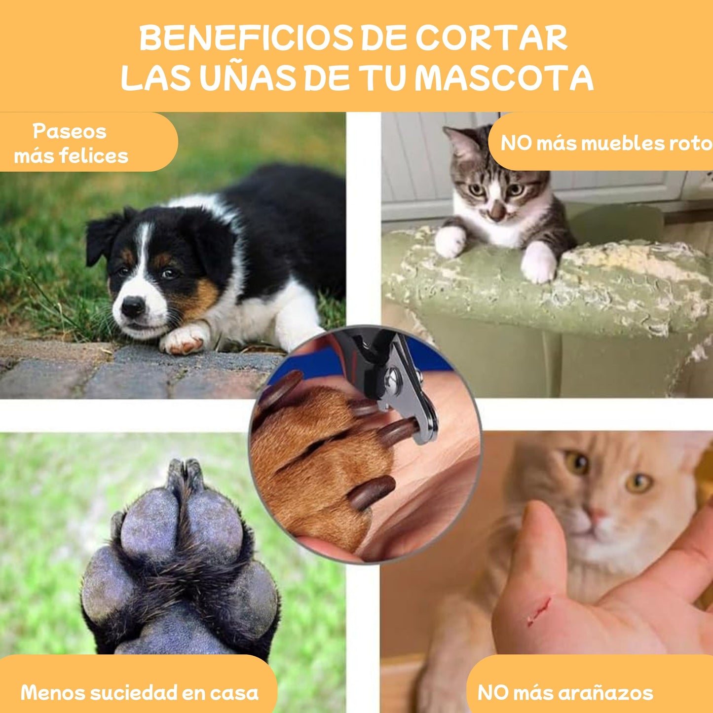 Corta Uñas para Mascotas